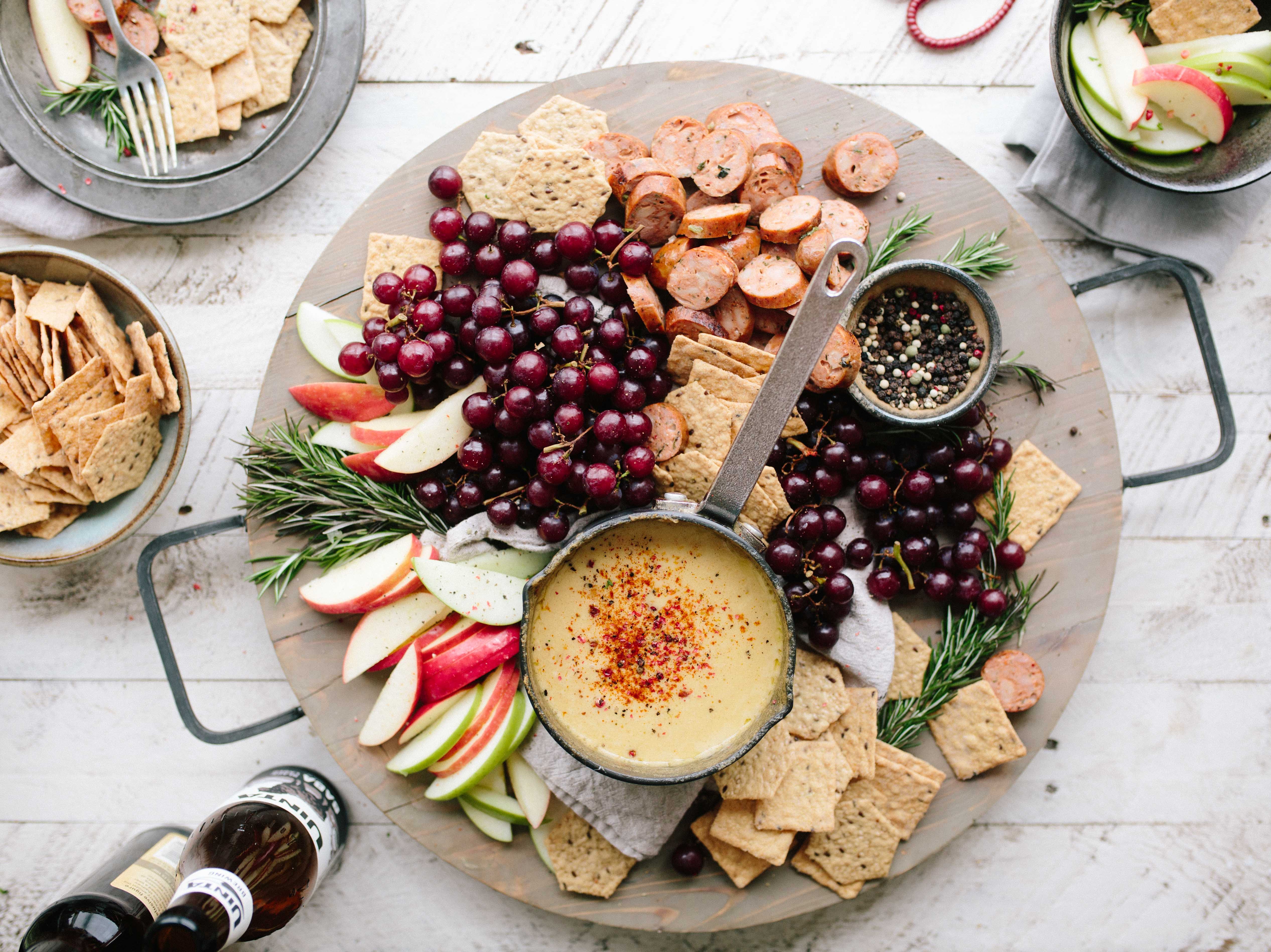 photo of food arranged